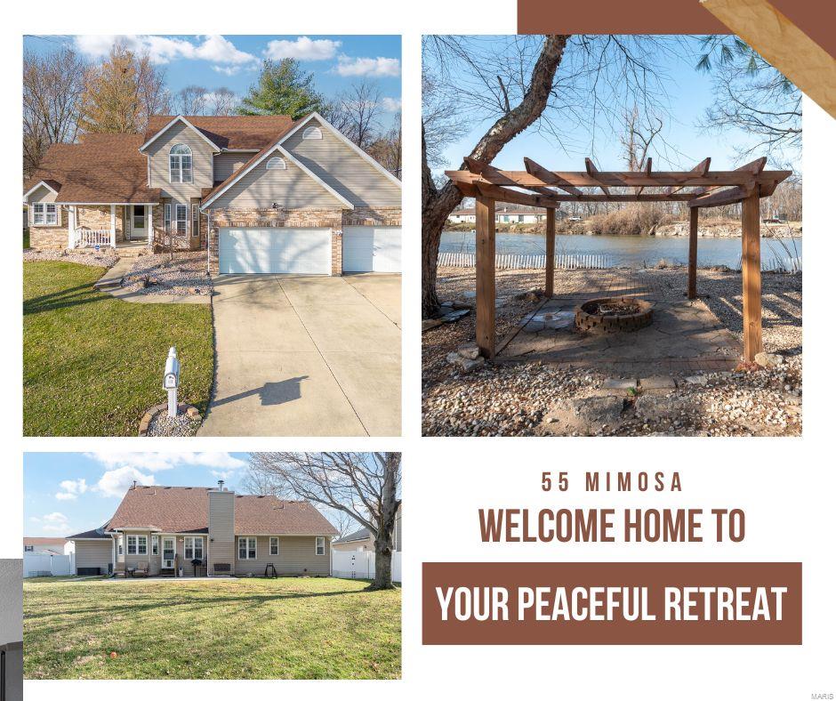 3 Bedroom, 2,884 sq. feet 55 Mimosa Drive Granite City, IL