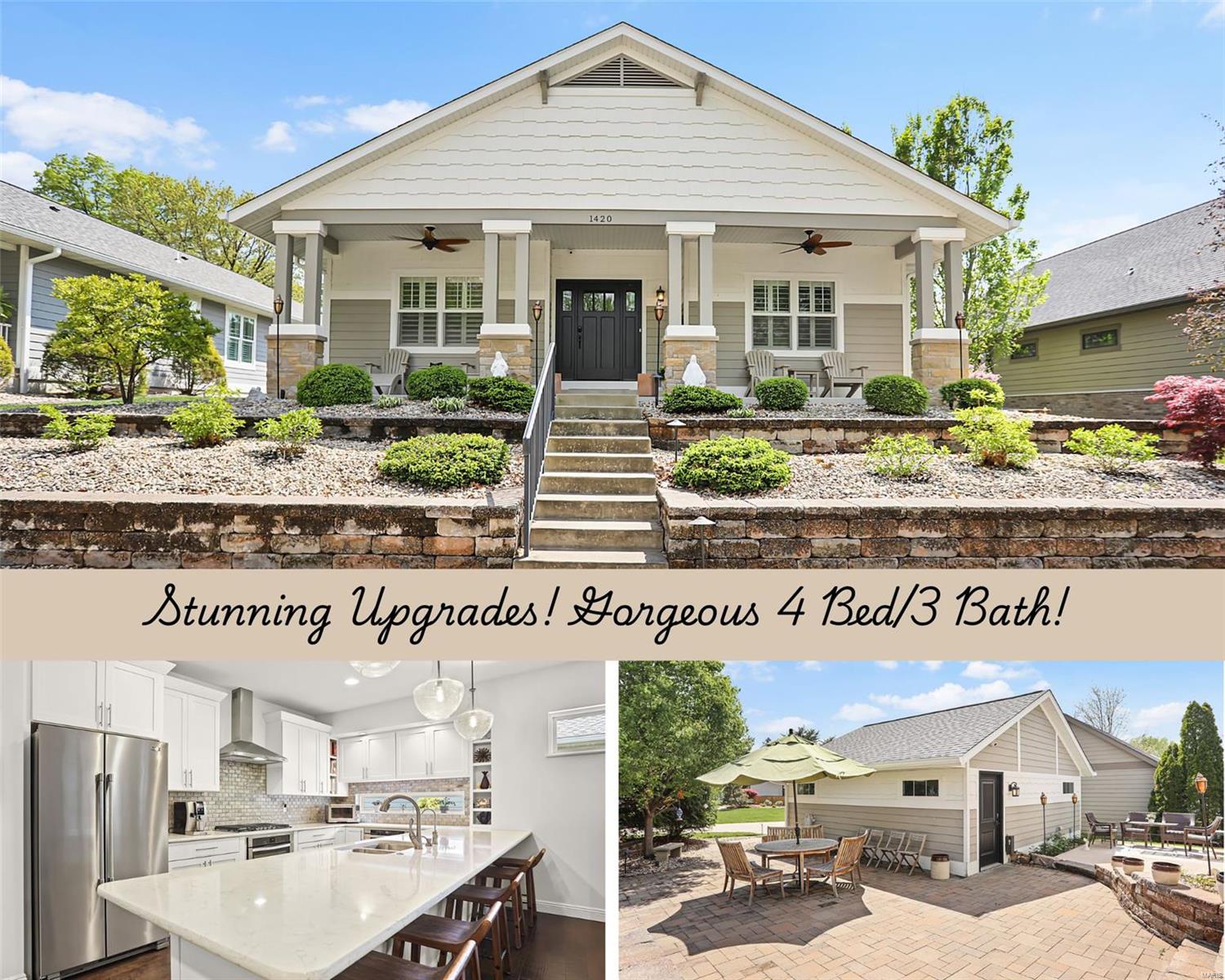 4 Bedroom, 3,703 sq. feet 1420 Randle Street Edwardsville, IL