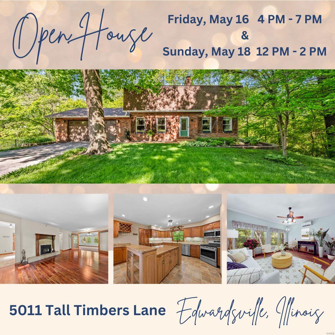 3 Bedroom, 2,604 sq. feet 5011 Tall Timbers Lane Edwardsville, IL