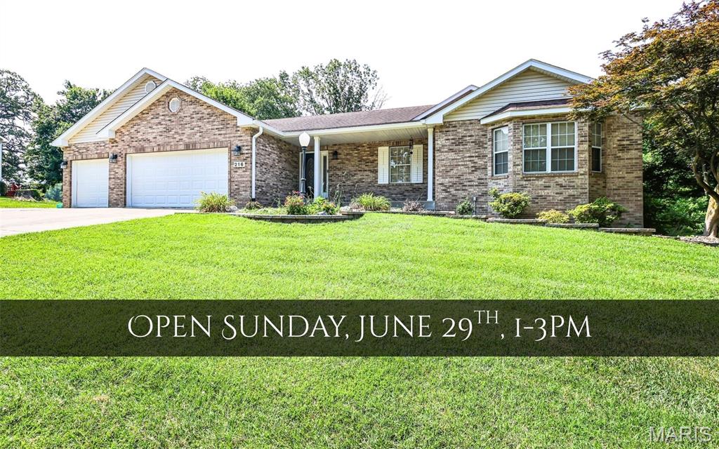 3 Bedroom, 3,227 sq. feet 216 Michael Drive Troy, IL