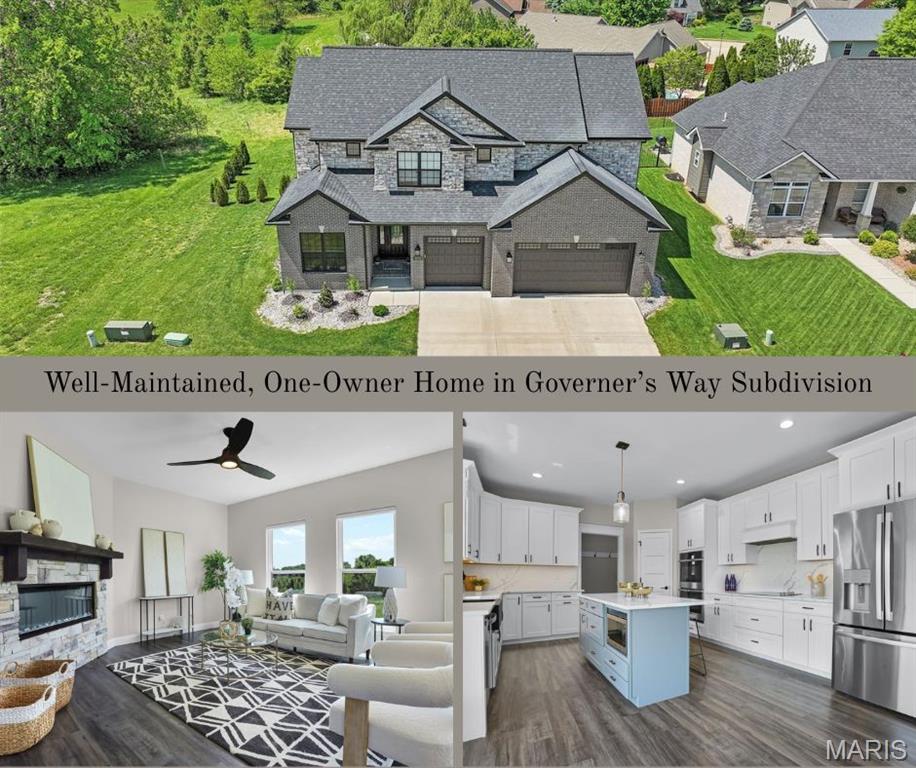 4 Bedroom, 2,466 sq. feet 1623 Oglesby Drive Edwardsville, IL