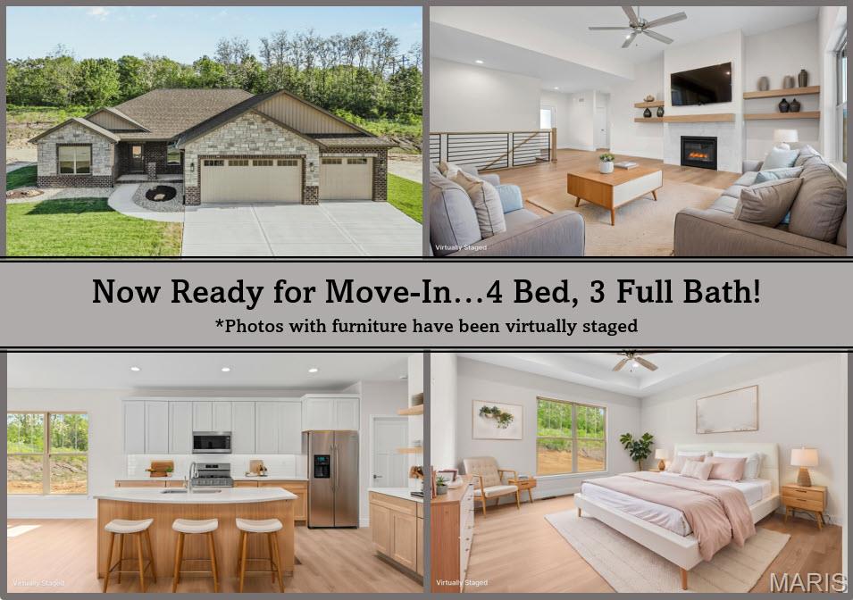 4 Bedroom, 2,882 sq. feet 2947 Bluff Ridge Court Maryville, IL