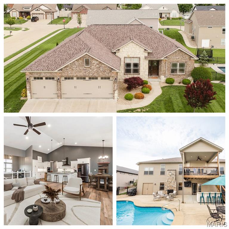 4 Bedroom, 3,001 sq. feet 8043 Charleston  Troy, IL