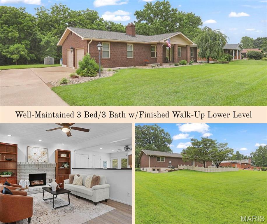 3 Bedroom, 2,196 sq. feet 3009 Mark Trail Drive Glen Carbon, IL
