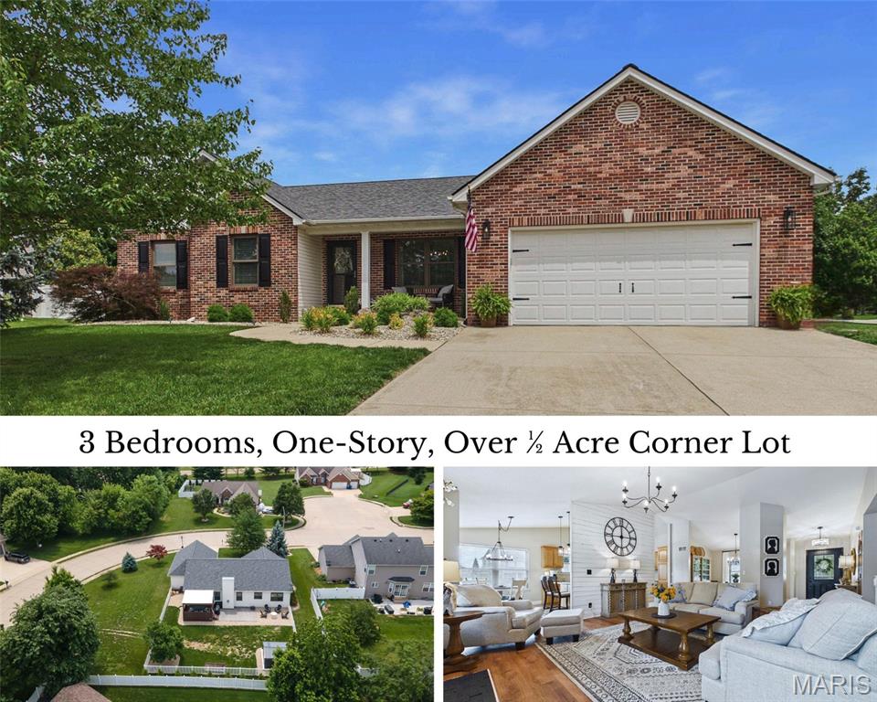 3 Bedroom, 1,690 sq. feet 215 Bristol Drive Troy, IL