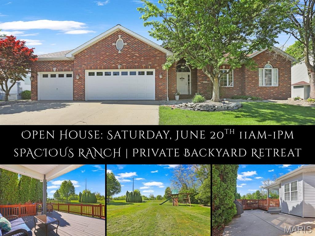 3 Bedroom, 3,353 sq. feet 1322 Gerber Woods Drive Edwardsville, IL