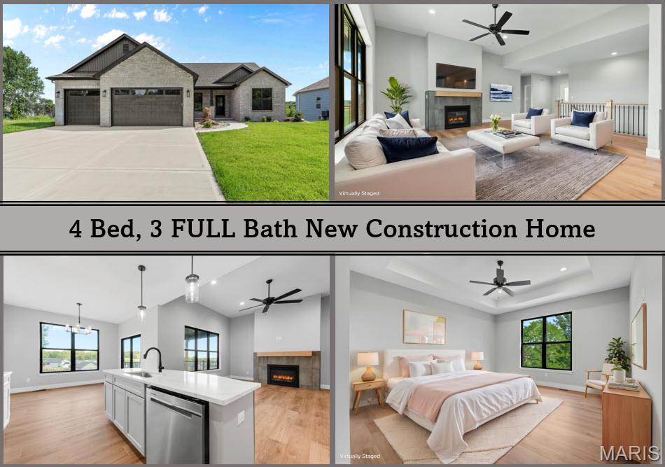 4 Bedroom, 2,882 sq. feet 2950 Bluff Ridge Court Maryville, IL