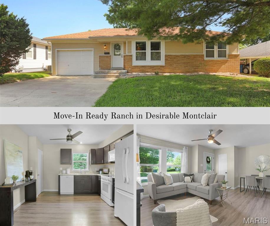 3 Bedroom, 908 sq. feet 413 Bollman Avenue Edwardsville, IL