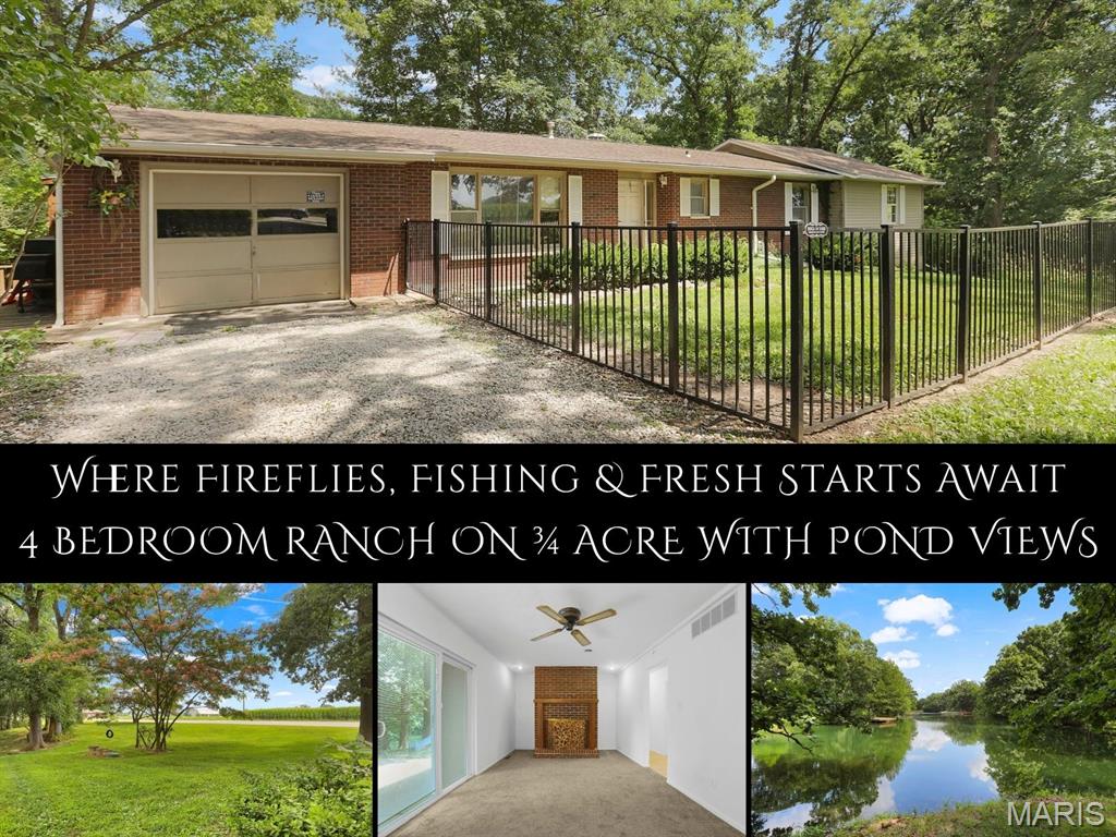 4 Bedroom, 1,607 sq. feet 8336 State Route 159  Dorsey, IL