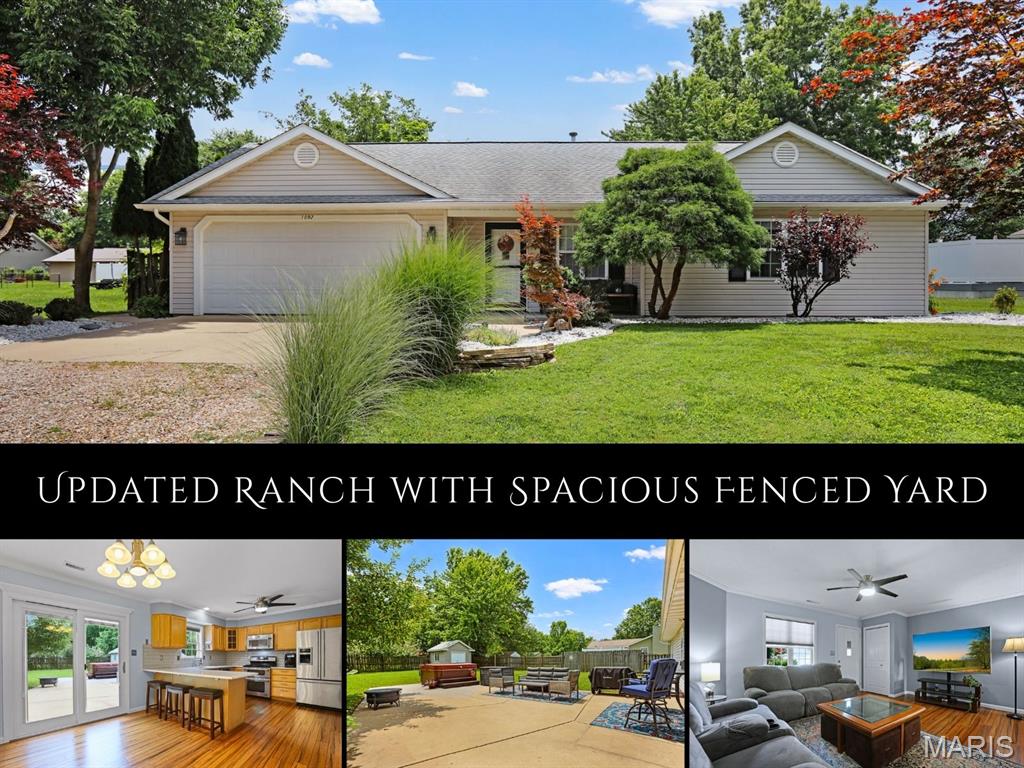 3 Bedroom, 1,380 sq. feet 1092 Barbados Drive Edwardsville, IL