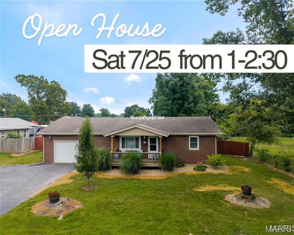 3 Bedroom, 1,148 sq. feet 614 Neunaber Drive Bethalto, IL