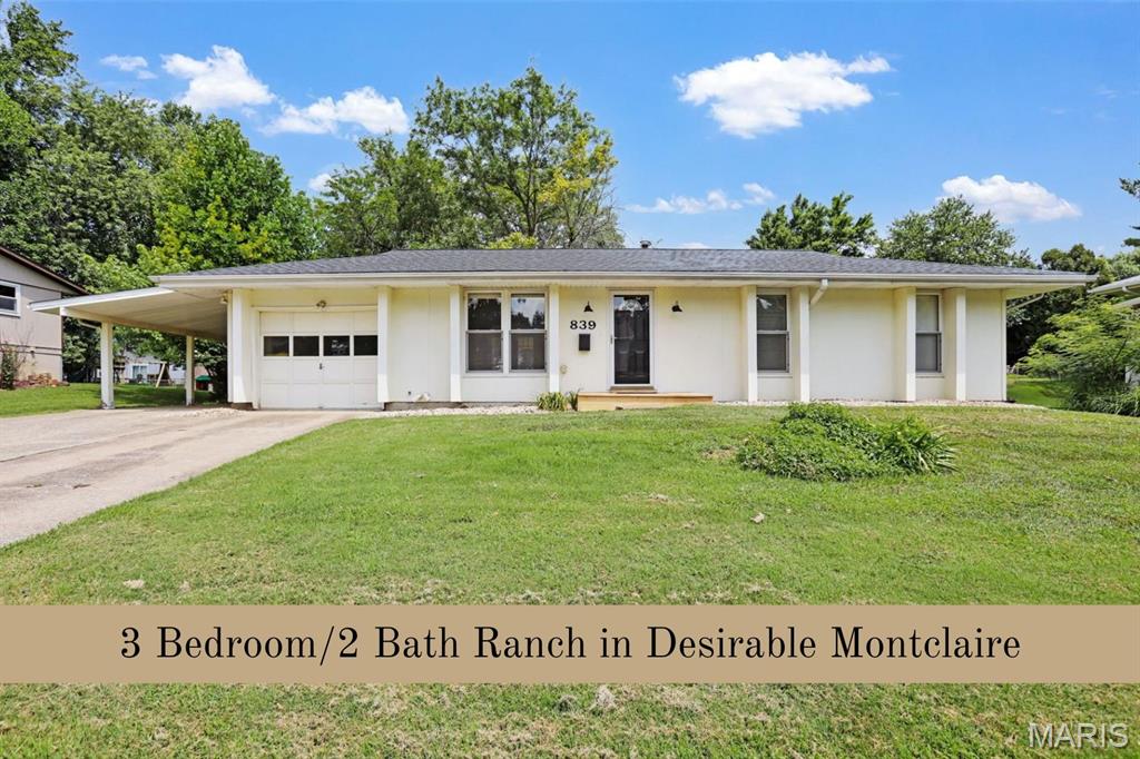 3 Bedroom, 1,158 sq. feet 839 Slippery Rock Drive Edwardsville, IL