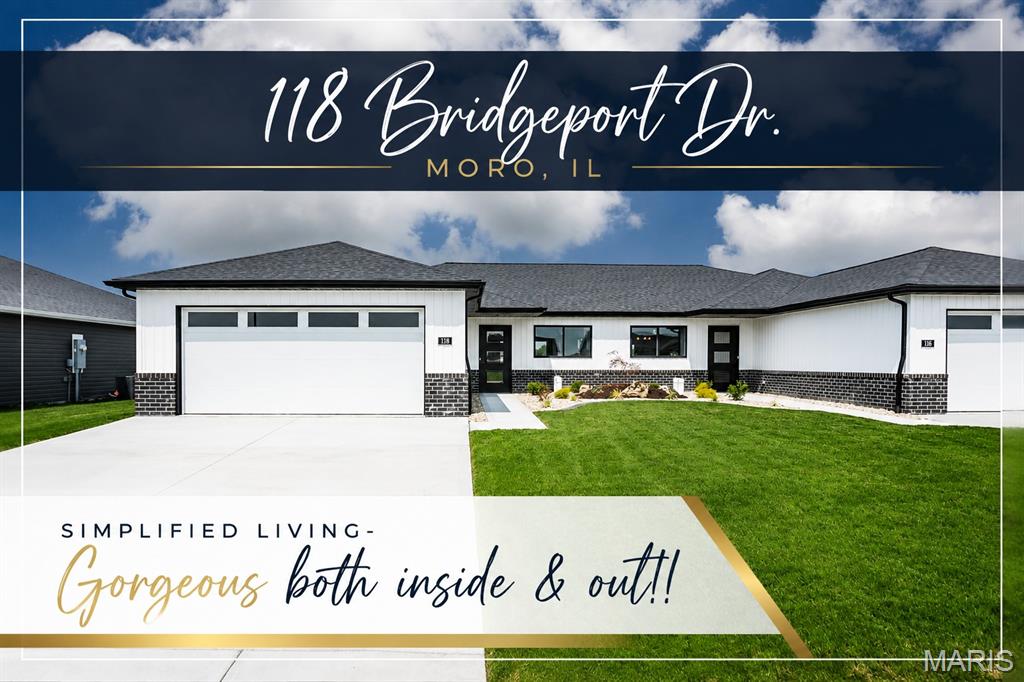 2 Bedroom, 1,273 sq. feet 118 Bridgeport Drive Moro, IL